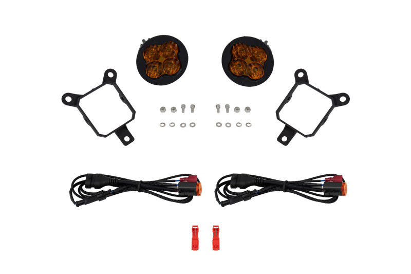 Diode Dynamics 22-24 Subaru Forester/Crosstrek SS3 Type Y Fog Light Bracket Kit Fog Lights Diode Dynamics