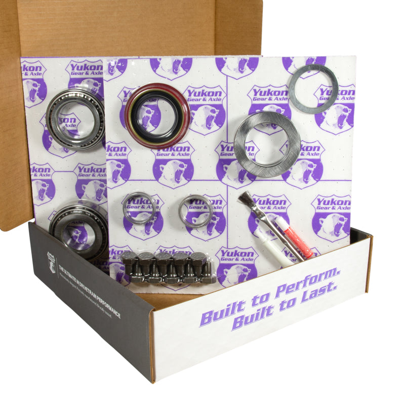 Yukon 8.8in Ford 3.73 Rear Ring & Pinion Install Kit 31 Spline Positraction 2.99in Axle Bearings Differential Install Kits Yukon Gear & Axle