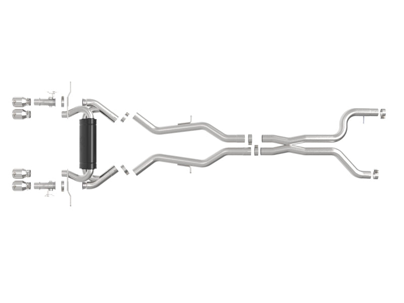 aFe 23-25 BMW M2 L6-3.0L (G87) MACH Force-Xp Cat-Back Exhaust w/ Polished Tip Catback aFe