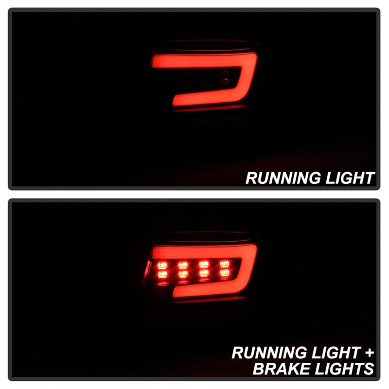 Spyder 08-11 Subaru Impreza WRX 4DR LED Tail Lights - Black ALT-YD-SI084D-LED-BK Tail Lights SPYDER