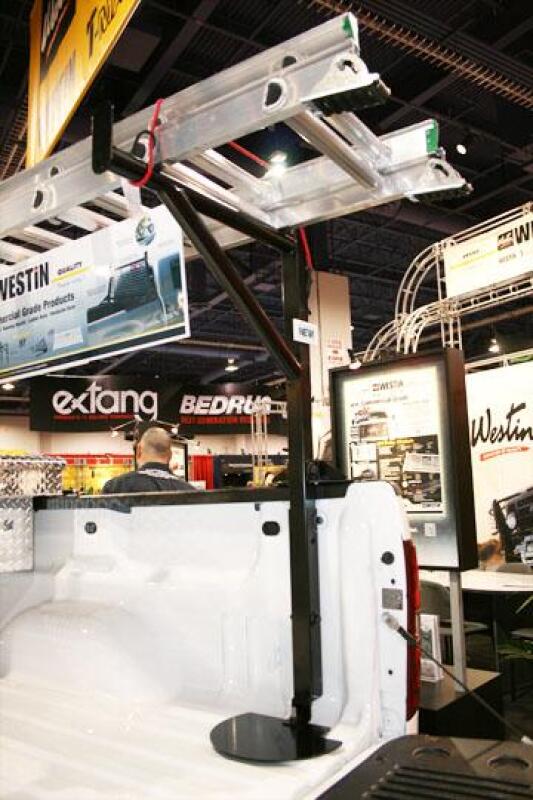 Westin HD Ladder Rack (Single) - Black Ladder Racks Westin