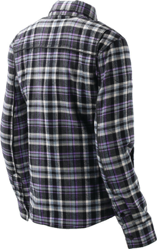 Kuryakyn Leather By River Road Cameo Flannel Moto Shirt Womens - Small Shirts Kuryakyn