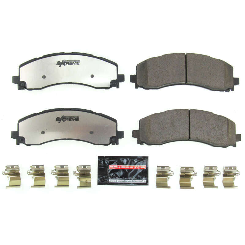 Power Stop 2019 Ram 2500 Rear Z36 Truck & Tow Brake Pads w/Hardware Brake Pads - Performance PowerStop
