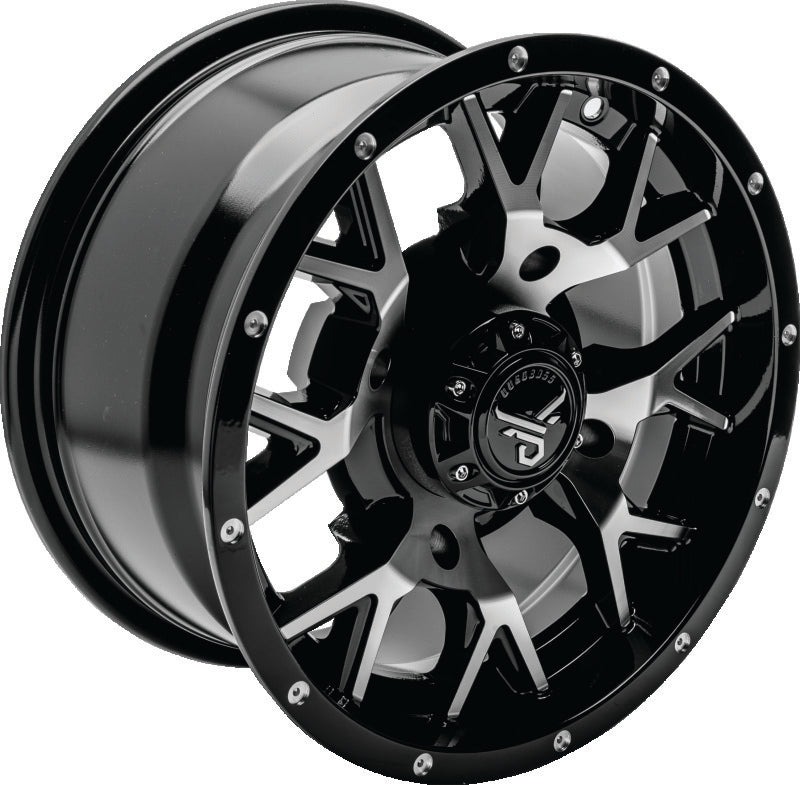 QuadBoss Barbwire 14X7 - 5+2 - 4/110 - Milled Wheels - Cast QuadBoss