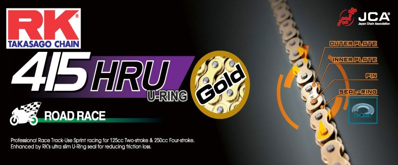 RK Chain 415 Sprint Racing Chain Chains RK Chain