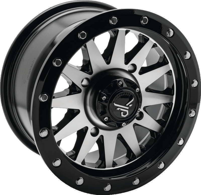 QuadBoss Steely Wheel 14X7 - 4+3 - 4/156 Wheels - Steel QuadBoss