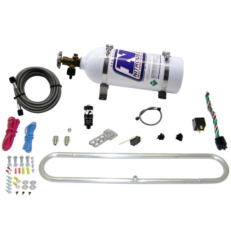 Nitrous Express N-Tercooler System for CO2 w/5lb Bottle (Remote Mount Solenoid) Intercooler Sprayers Nitrous Express