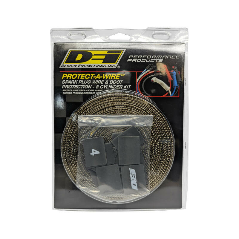 DEI Protect-A-Wire V8 Kit -Titanium Thermal Sleeves DEI