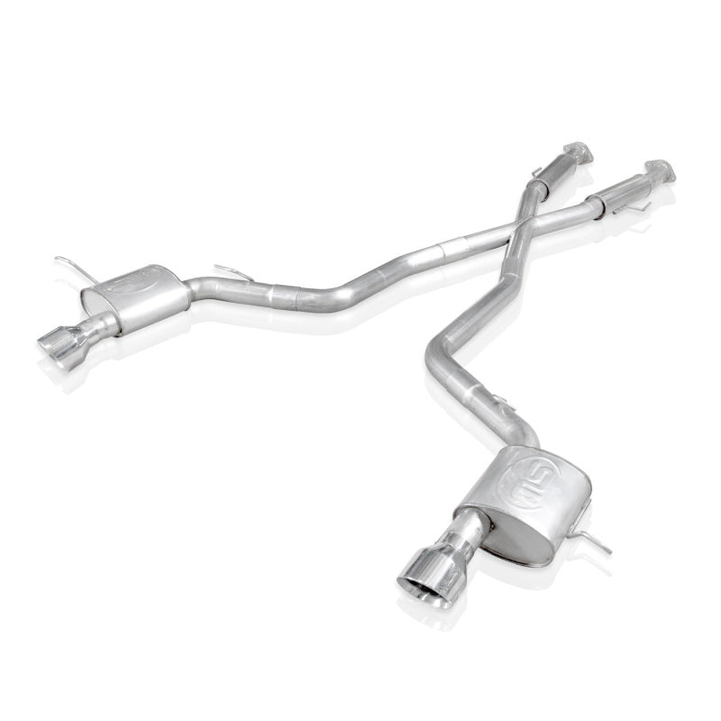 Stainless Works 2012-17 Jeep Grand Cherokee 6.4L Catback Chambered Mufflers X-Pipe Catback Stainless Works