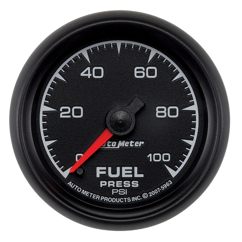 Autometer ES 52mm 0-100 PSI Fuel Pressure Gauge Gauges AutoMeter
