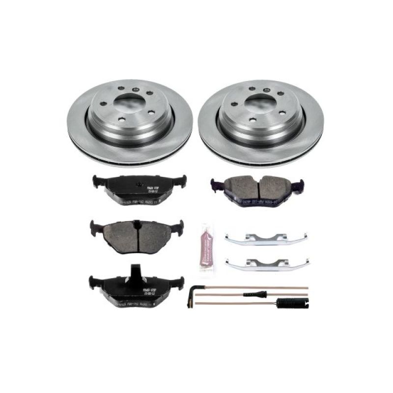 Power Stop 01-03 BMW 525i Rear Autospecialty Brake Kit Brake Kits - OE PowerStop