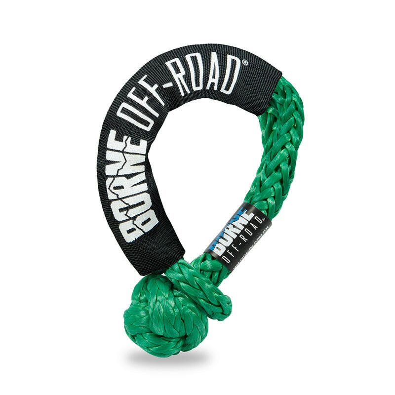 Borne Off-Road 7/16in X 20in Soft Shackle Green Tow Straps Borne Off-Road