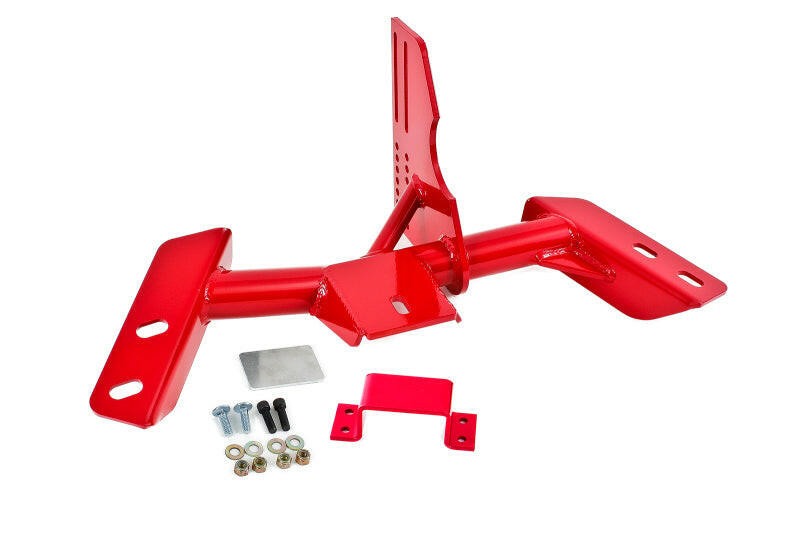 BMR 84-92 3rd Gen F-Body Torque Arm Relocation Crossmember TH700R4 / 4L60 - Red Crossmembers BMR Suspension