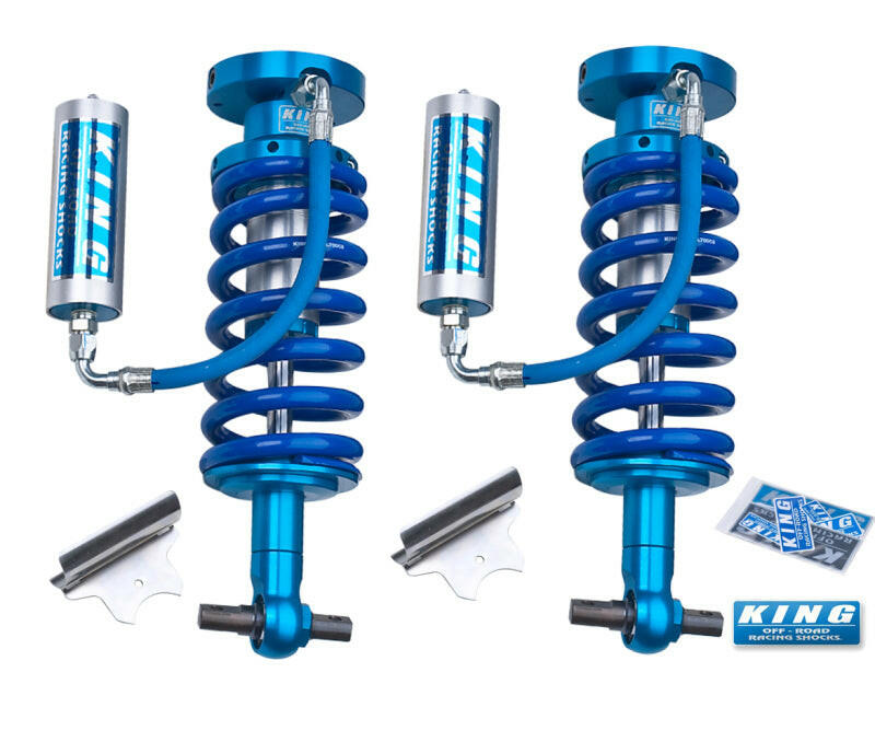 King Shocks 07-18 Chevrolet Avalanche 1500 Front 2.5 Dia Remote Reservoir Coilover (Pair) Coilovers King Shocks