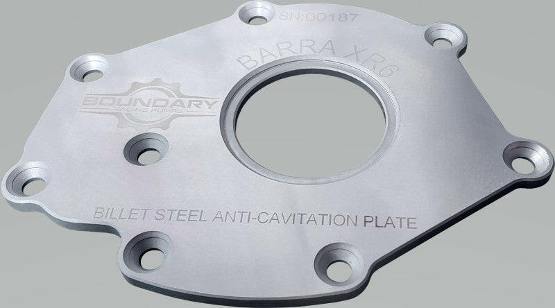 Boundary 12-16 Ford Barra XR6 Billet Back Plate Oil Pumps Boundary