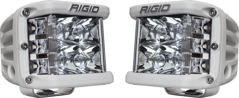 Rigid Industries D-SS - Spot - Set of 2 - White Housing Light Bars & Cubes Rigid Industries