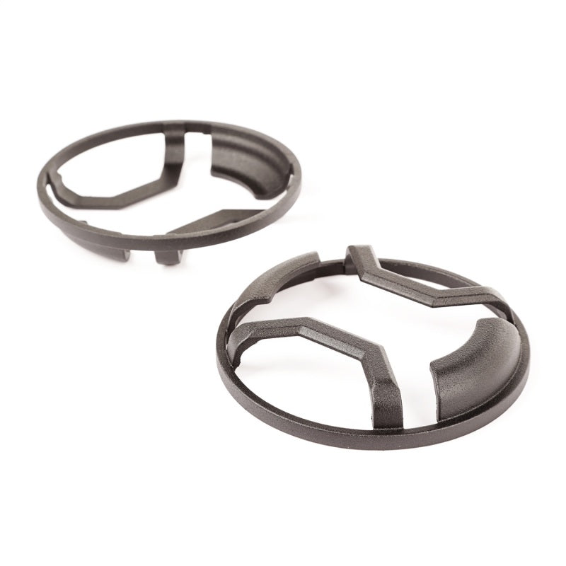 Rugged Ridge 07-18 Jeep Wrangler JK/JKU Fog Light Guard Elite Euro Guard Kit Light Covers and Guards Rugged Ridge