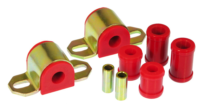 Prothane 67-81 Chevy Camaro/Firebird Rear Sway Bar Bushings - 11/16in 1-Bolt - Red Sway Bar Bushings Prothane