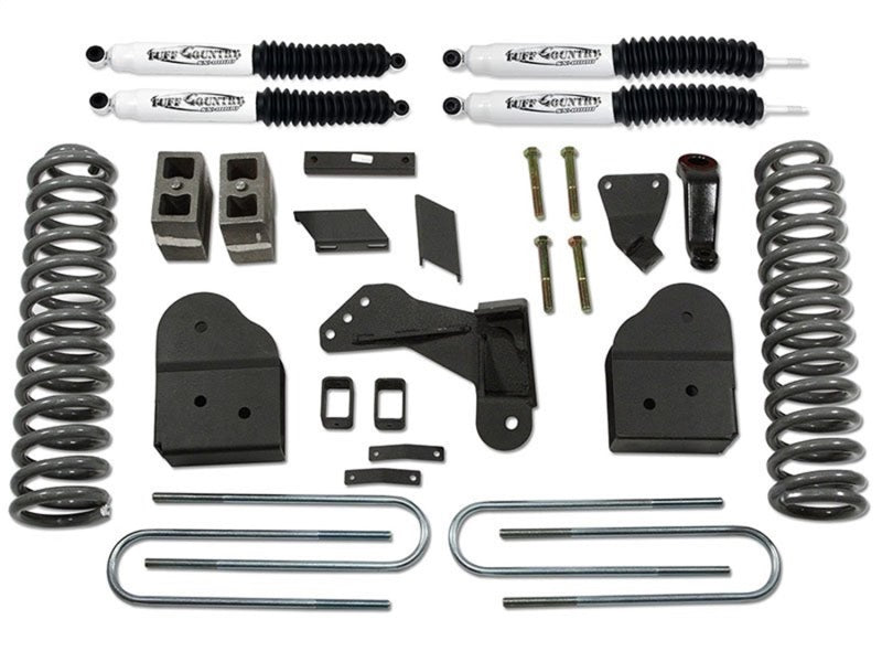 Tuff Country 17-22 Ford F-250/F-350 Super Duty 4x4 w/Gas Engine 4in Suspension Lift Kit (No Shocks) Lift Kits Tuff Country