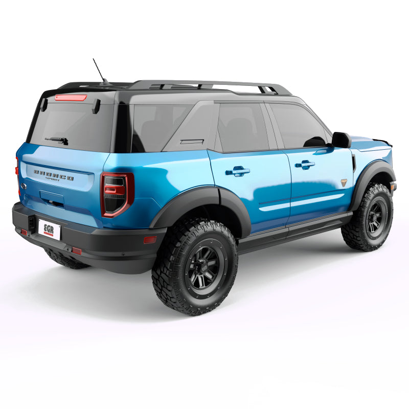 EGR 21-23 Ford Bronco Sport (Sport Utility) EGR Rugged Look Fender Flares (Set of 4) - Smooth Matte Fender Flares EGR