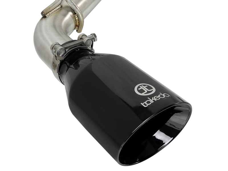 aFe POWER Takeda 2.5in 304 SS Axle-Back Exhaust w/ Black Tips 17-19 Infiniti Q60 V6-3.0L (tt) Axle Back aFe