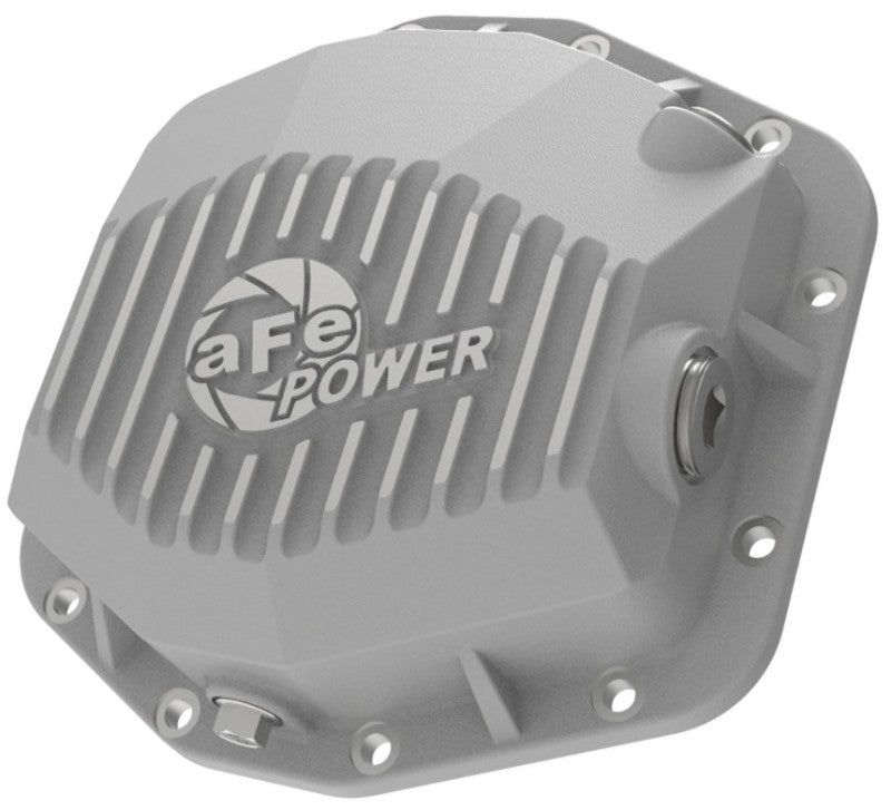 aFe POWER 2021 Ford Bronco w/ Dana M220 Differential Cover Raw Street Series w/ Machined Fins Diff Covers aFe