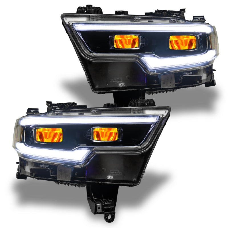 Oracle 19-21 RAM 1500 RGB Headlight Demon Eye Kit - LED Projector - w/o Controller Headlights ORACLE Lighting