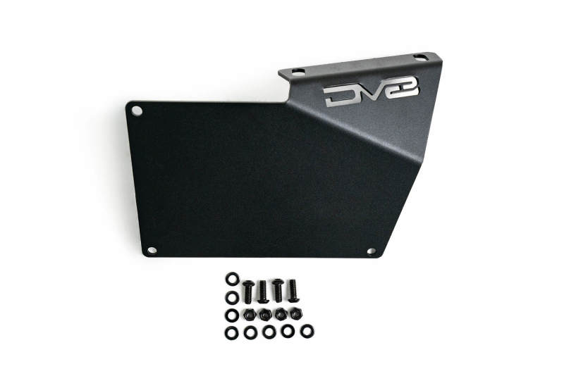 DV8 Offroad 21-22 Ford Bronco Factory Front Bumper License Relocation Bracket - Side License Plate Relocation DV8 Offroad