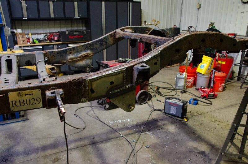 Rust Buster 06-10 Hummer H3 Leaf Spring Frame Section - Right Frames RustBuster