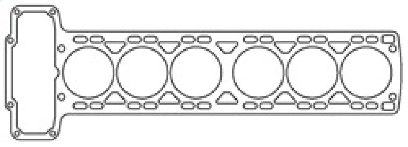 Cometic Jaguar 3.4L XK6 .051in MLS Cylinder Head Gasket - 85mm Bore Head Gaskets Cometic Gasket