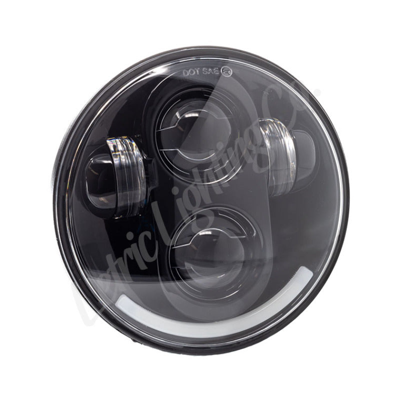 Letric Lighting 5.75in LED Black Premium Headlight Headlights Letric Lighting