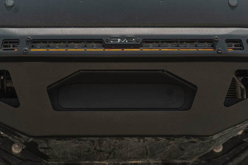 DV8 Winch Fairlead Cover Plate - Micro Texture Black Winch Accessories DV8 Offroad