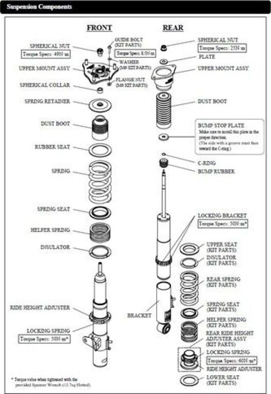 HKS HIPERMAX S FL5 FULL CANCELLER KIT PILLOW Coilovers HKS