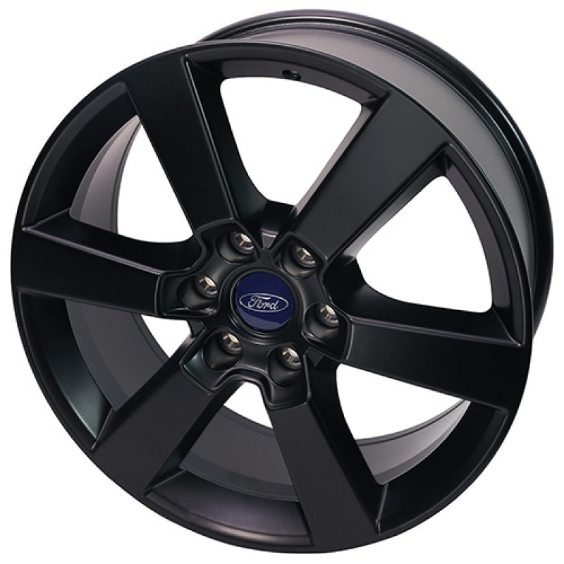 Ford Racing 15-17 F-150 20in x 8.5in Six Spoke Wheel - Matte Black Wheels - Cast Ford Racing