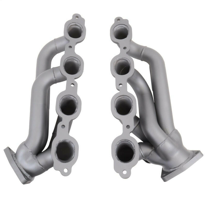 BBK 14-18 GM Truck 5.3/6.2 1 3/4in Shorty Tuned Length Headers - Titanium Ceramic Headers & Manifolds BBK