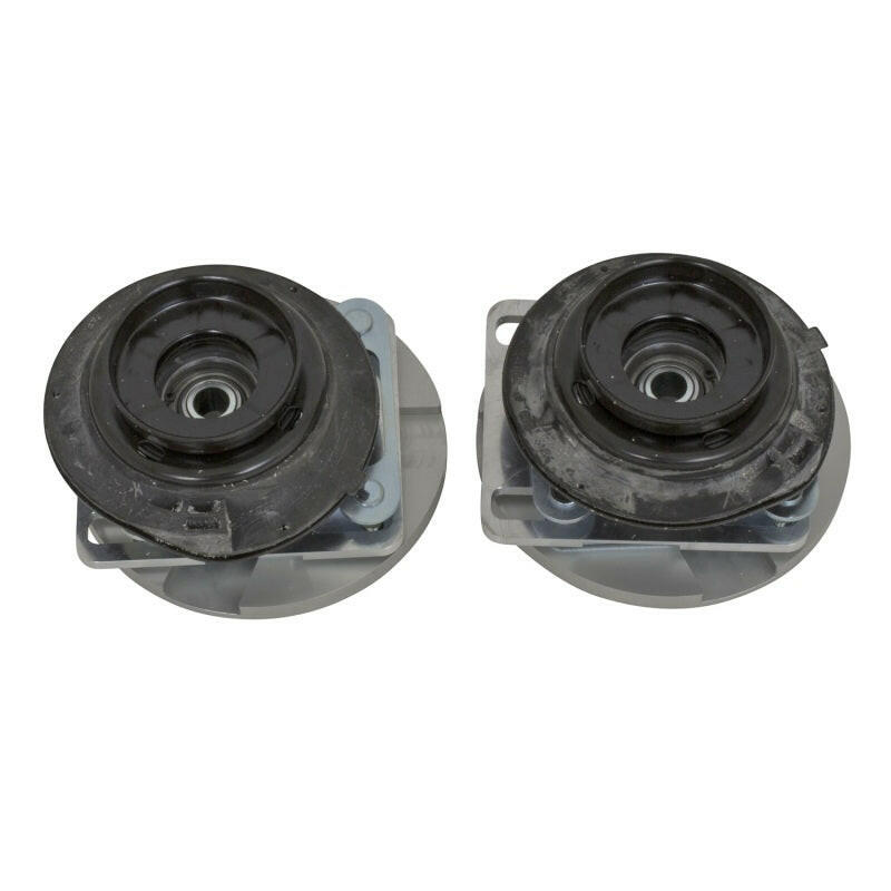 BBK 05-14 Mustang Caster Camber Plate Kit - Silver Anodized Finish Shock Mounts & Camber Plates BBK