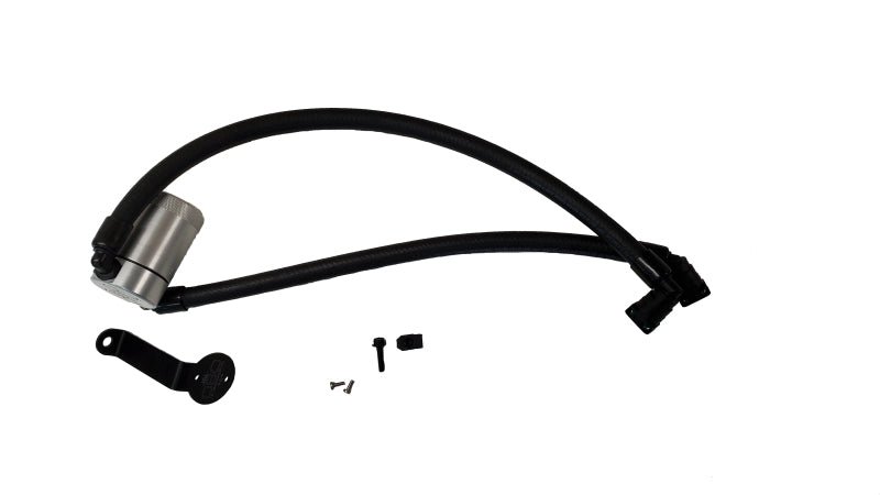 J&L 2015-2017 Ford Expedition 3.5L EcoBoost Oil Separator 3.0 - Clear Anodized Oil Separators J&L