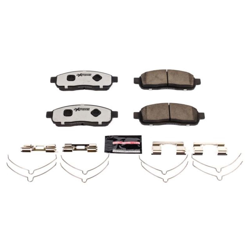 Power Stop 2009 Ford F-150 Front Z36 Truck & Tow Brake Pads w/Hardware Brake Pads - Performance PowerStop