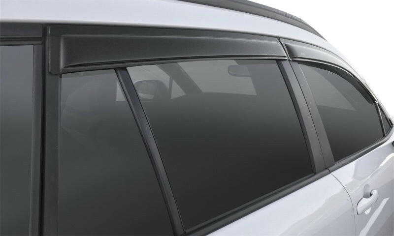 AVS 22-23 Toyota Corolla Cross Outside Mount Ventvisor Defector 4pc - Smoke Wind Deflectors AVS