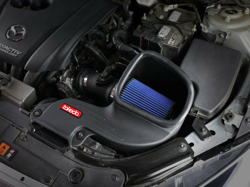 aFe Takeda Stage-2 Cold Air Intake System Pro 5R 14-18 Mazda 3 L4-2.0 - Black Cold Air Intakes aFe