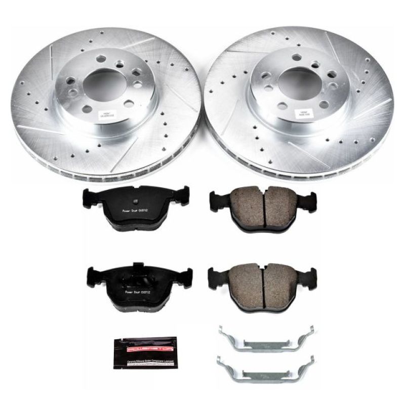 Power Stop 00-06 BMW X5 Front Z23 Evolution Sport Brake Kit Brake Kits - Performance D&S PowerStop