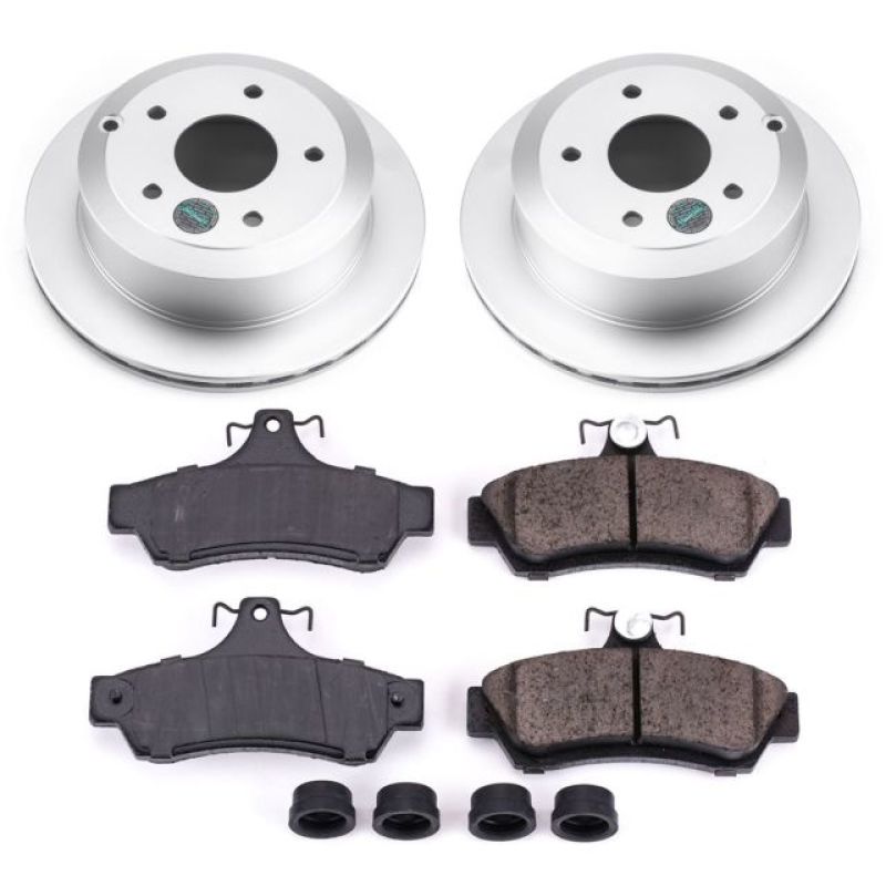 Power Stop 05-06 Pontiac GTO Rear Z17 Evolution Geomet Coated Brake Kit Brake Kits - Performance Blank PowerStop