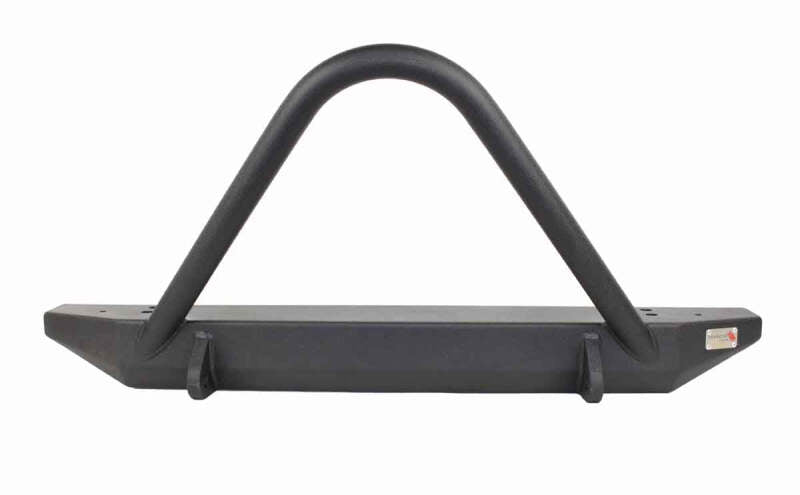 Fishbone Offroad 97-06 Jeep Wrangler TJ Rubicon Steel Front Bumper W/Stinger - Blk Txtrd Pwdercoat Bumpers - Steel Fishbone Offroad