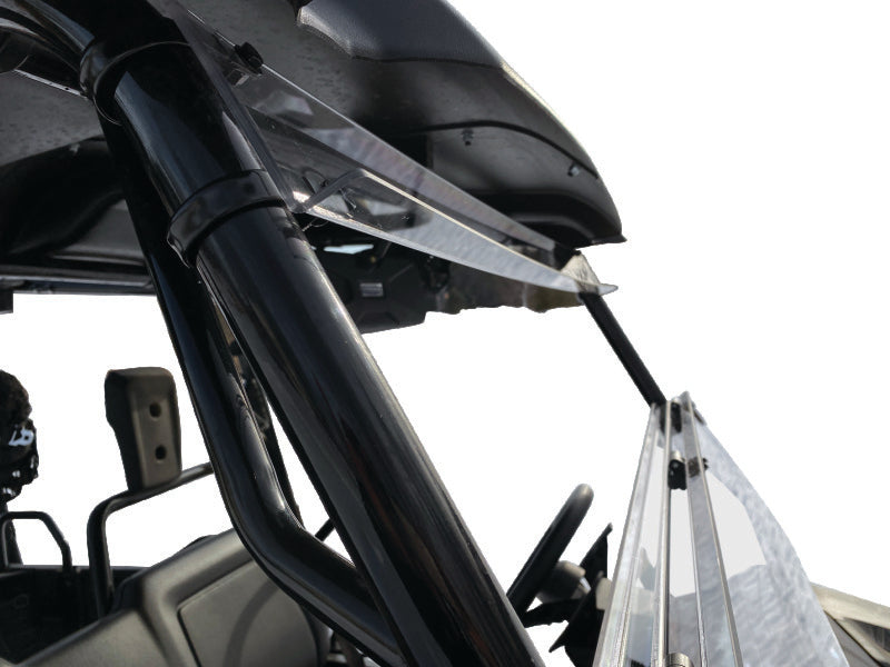 QuadBoss 14-22 Honda SXS700 Pioneer 700 Windbreak Folding Windshield Windshields QuadBoss