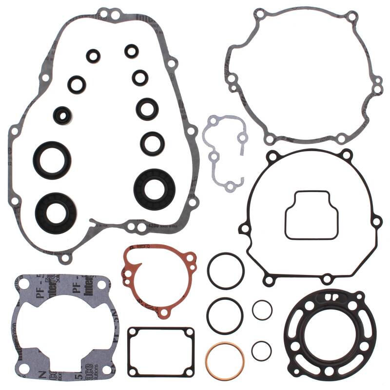 Vertex Gaskets 14-23 Kawasaki KX85 Complete Gasket Kit w/ Oil Seals Engine Hardware Vertex Pistons