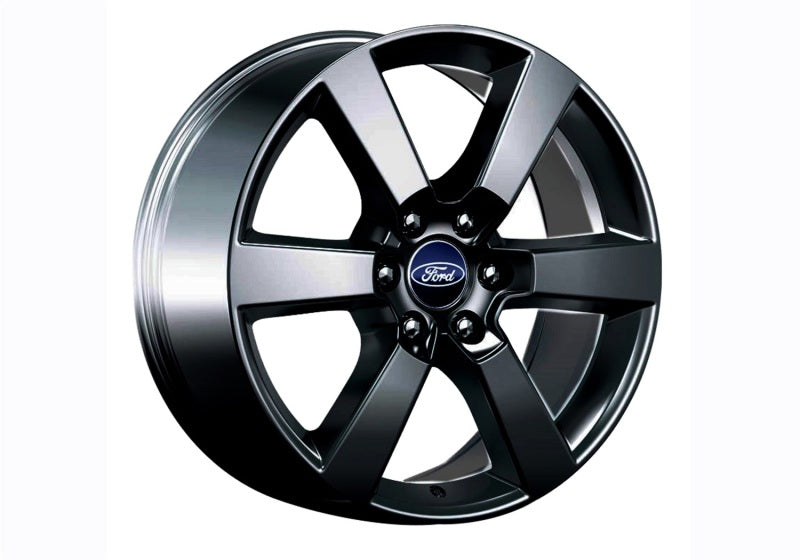 Ford Racing 15-17 F-150 20in x 8.5in Six Spoke Wheel - Matte Black Wheels - Cast Ford Racing