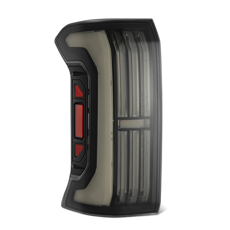 AlphaRex 24-25 Toyota Tacoma NOVA-Series LED Prismatic Tail Lights - Alpha-Black Tail Lights AlphaRex