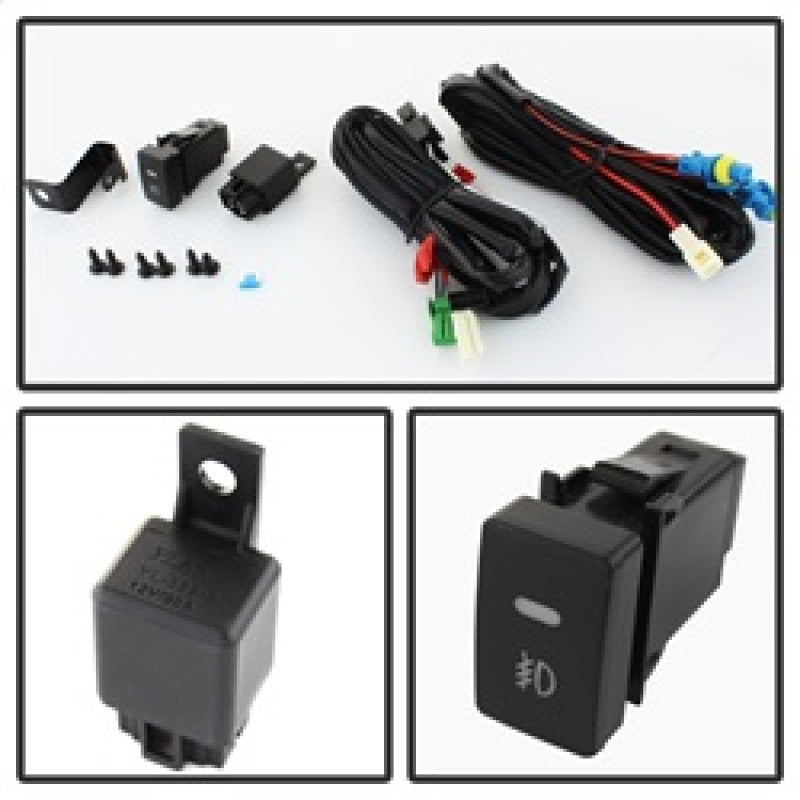 Spyder Honda Civic 2013-2014 4dr OEM Fog Light W/Switch Yellow FL-HC2013-4D-Y Fog Lights SPYDER