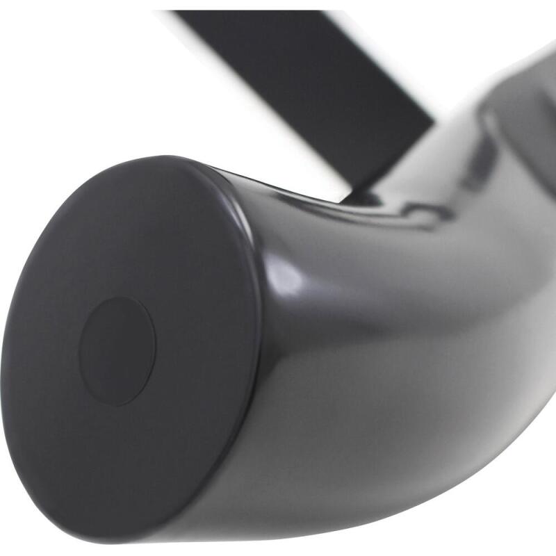 Westin 2014-2018 Chevy Silverado 1500 Dbl Cab (Rocker Mount) E-Series 3 Nerf Step Bars - Black Nerf Bars Westin