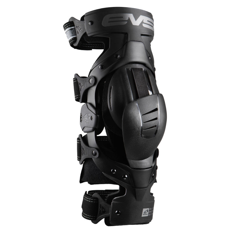 EVS Axis Sport Knee Brace Black/Black/Grey - Large/Left Body Protection EVS